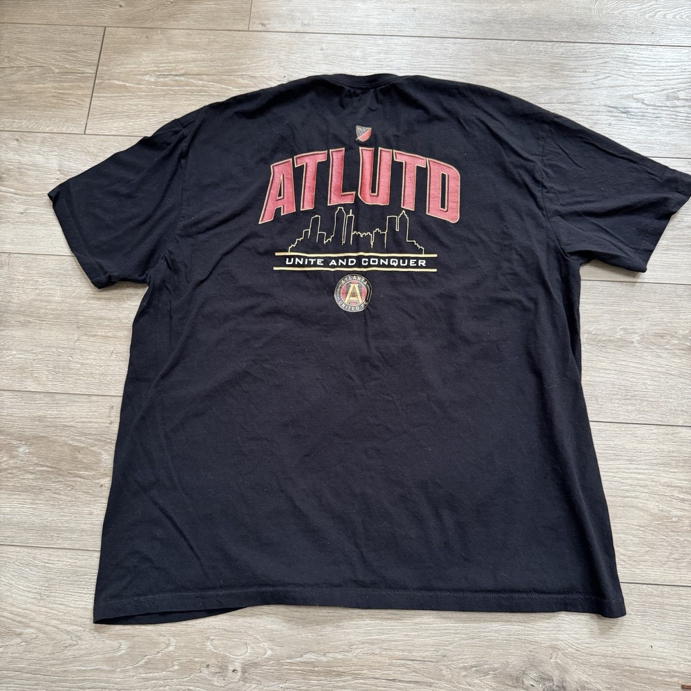 Fanatics Men's Black Atlanta United FC Team Hometown Collection T-Shirt Size 2XL